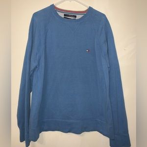 Vintage Blue Tommy Hilfiger Sweater Size XL